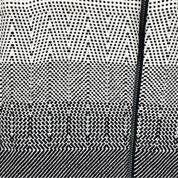NIC+ZOE~Women’s‎ “Connect the Dots” Black/White Asymmetric Zip Jacket~M - Picture 5 of 13